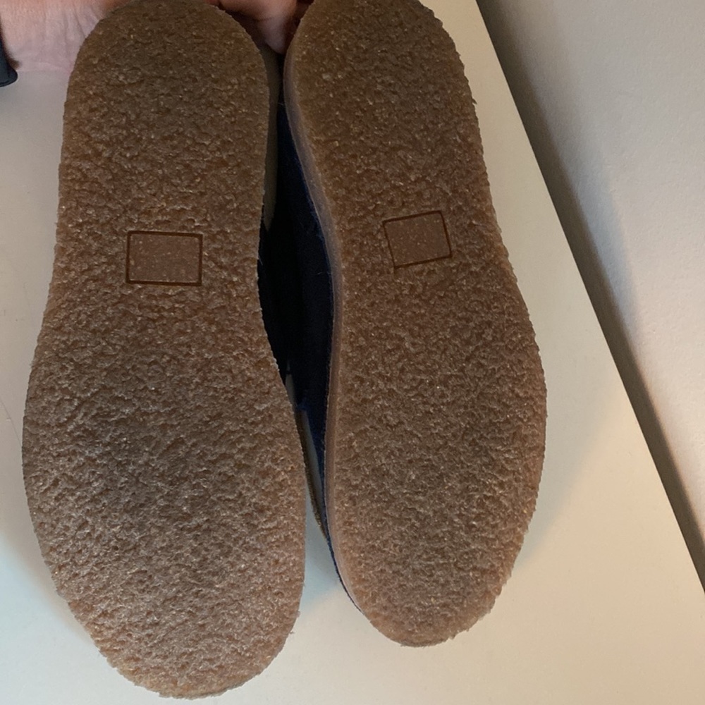 Blue suede boys shoes from Zara size 5 - Picture 3 of 5